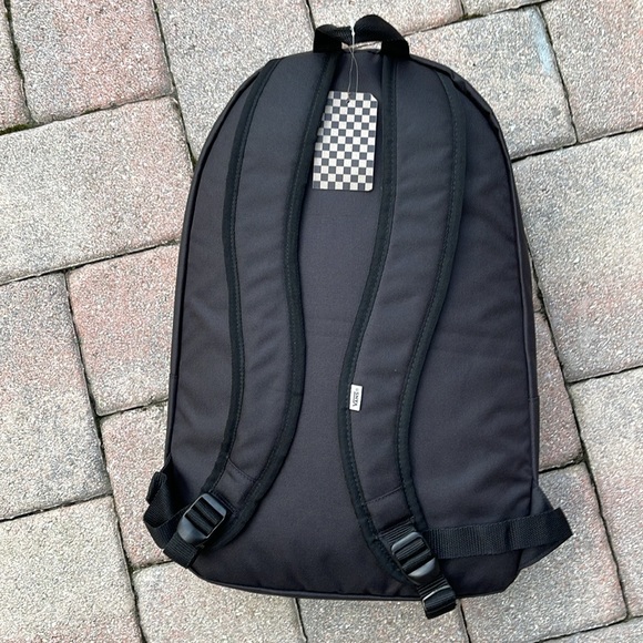 VANS Ranged 2 Backpack Black Women-Men’s Casual School Student Bag VN0A7UFNJNH - Picture 4 of 16